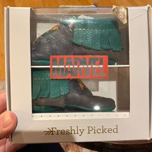 Freshly picked hulk moccasins